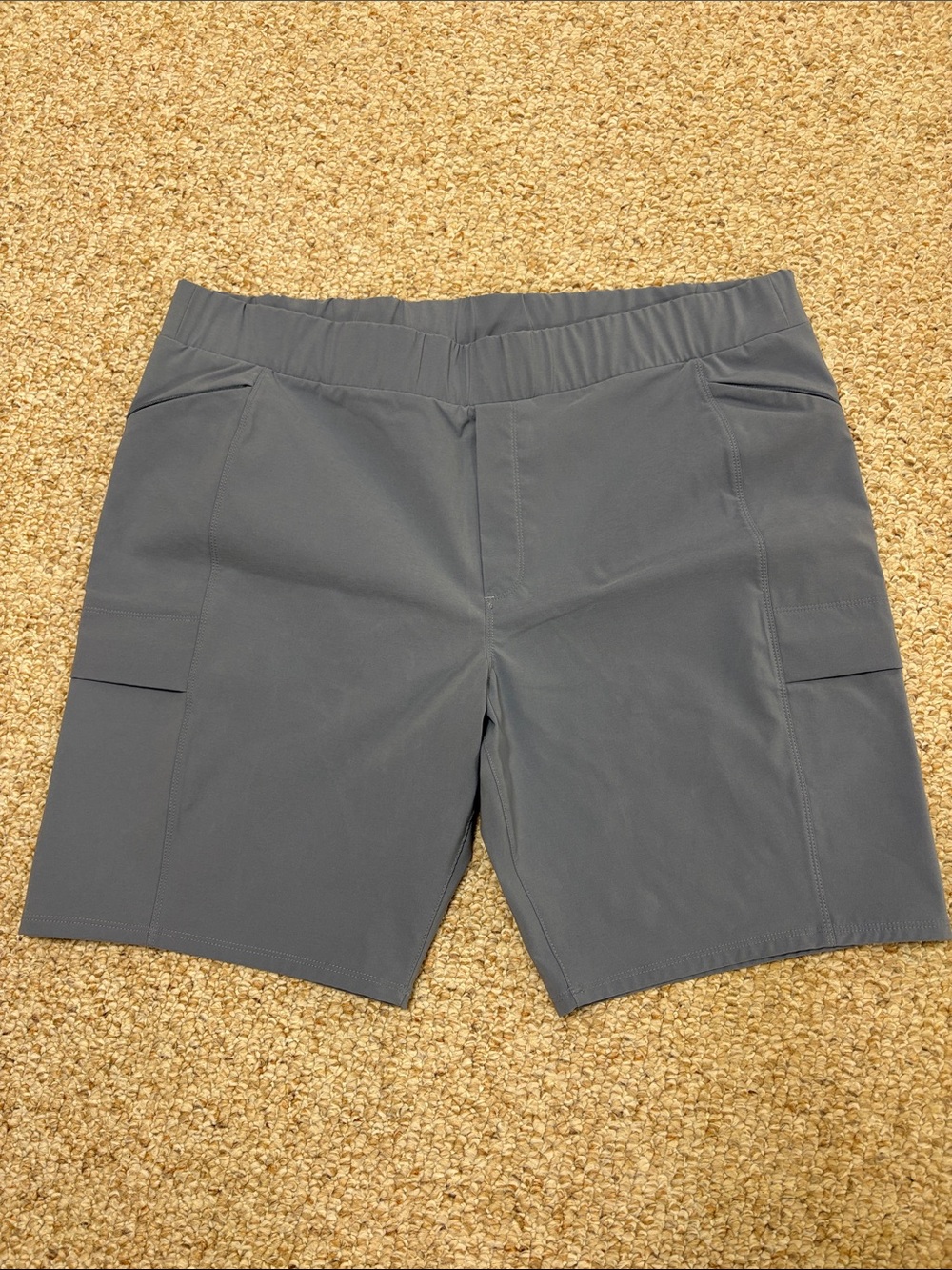Eddie Bauer Women's Gray Cargo Performance Shorts